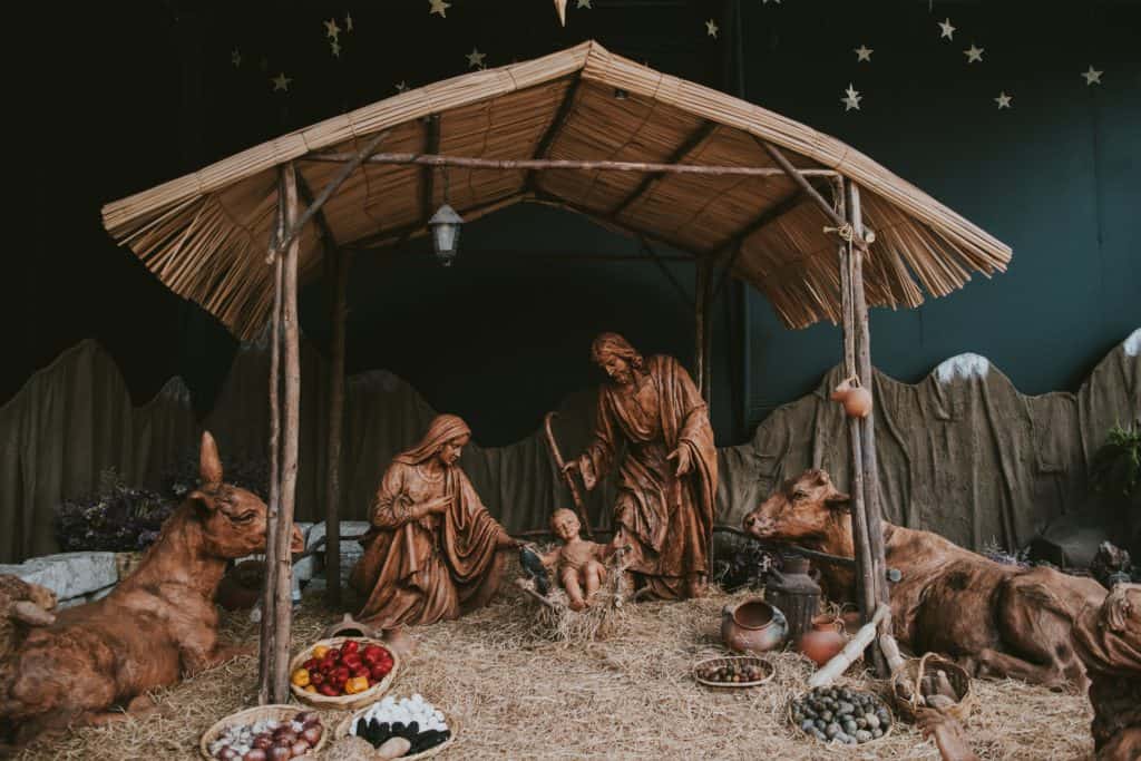 Mary at the Nativity